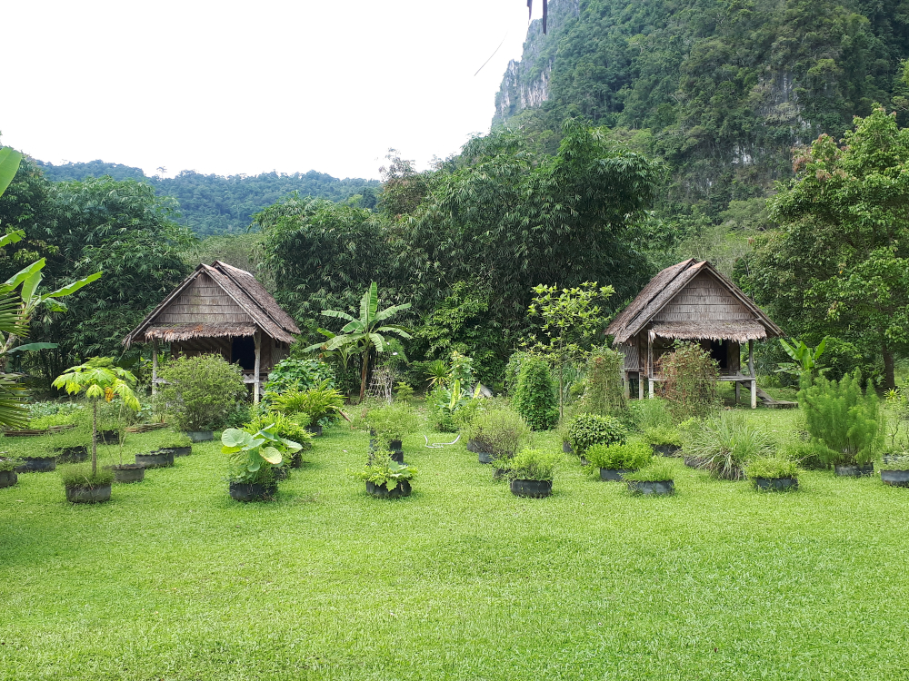 Bungalows hos et Farmstay i Phang Nga-provinsen