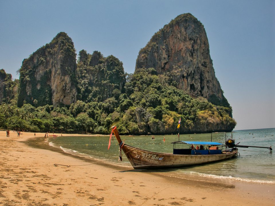 Railay beach i Krabi